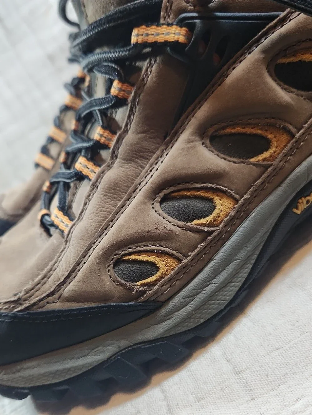 Merrell Men's Brown and Black Trail Hiking Boots